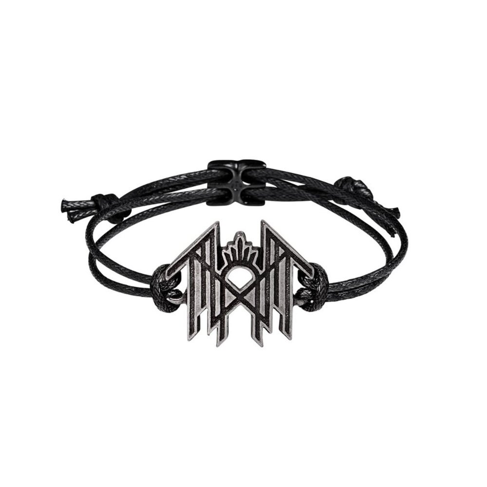Sleep Token Metal Band Black Cord Bracelet Unisex NWT